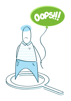 Image of an Oops error