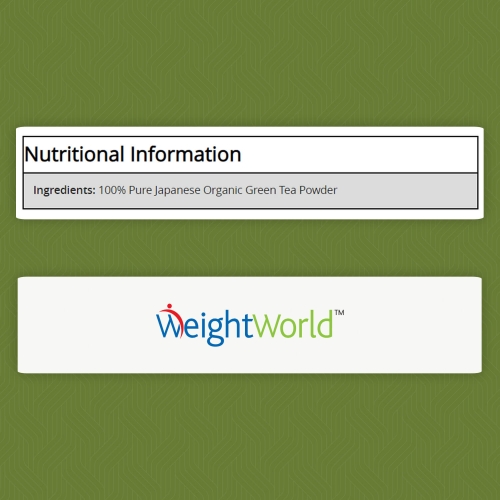 WeightWorld Matcha Tea 100g Powder For Wholesale