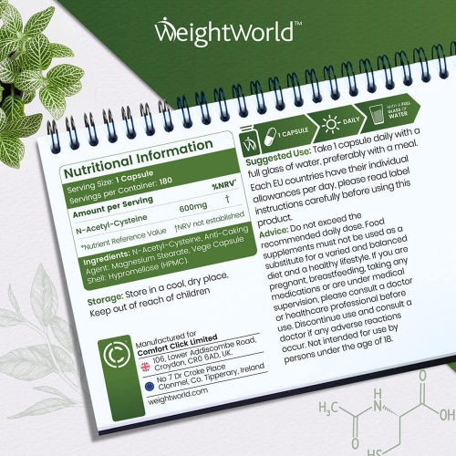 N-Acetyl Cysteine Capsules