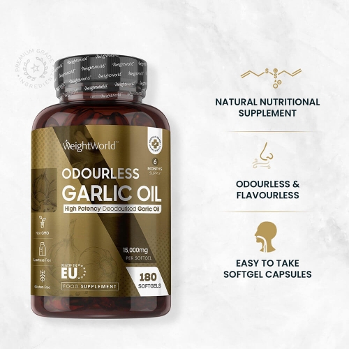 Odourless Garlic Oil Softgels
