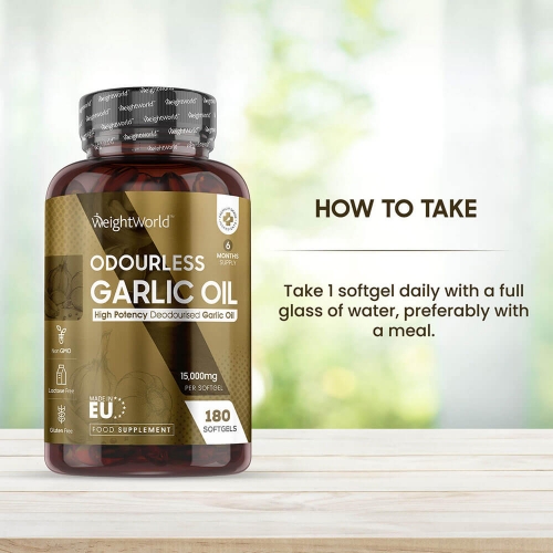 Odourless Garlic Oil Softgels
