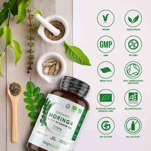 Organic Moringa Capsules