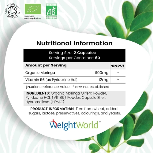 Organic Moringa Capsules