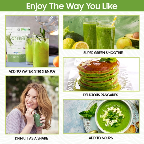 Organic Super Greens Powder